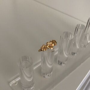 Gold Flower Ring